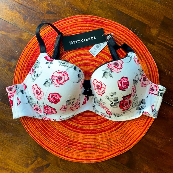 torrid Other - Skull & Roses Torrid cotton sexy T-Shirt Bra